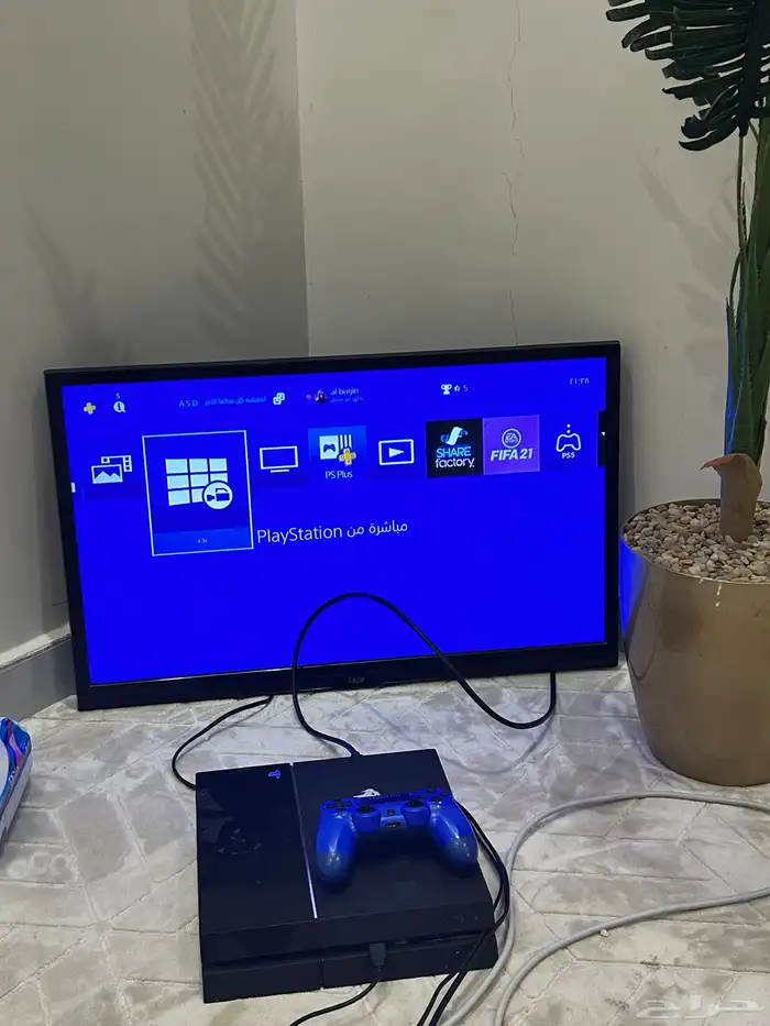 شاشه تلفزيون وبلايستيشن سوني 0