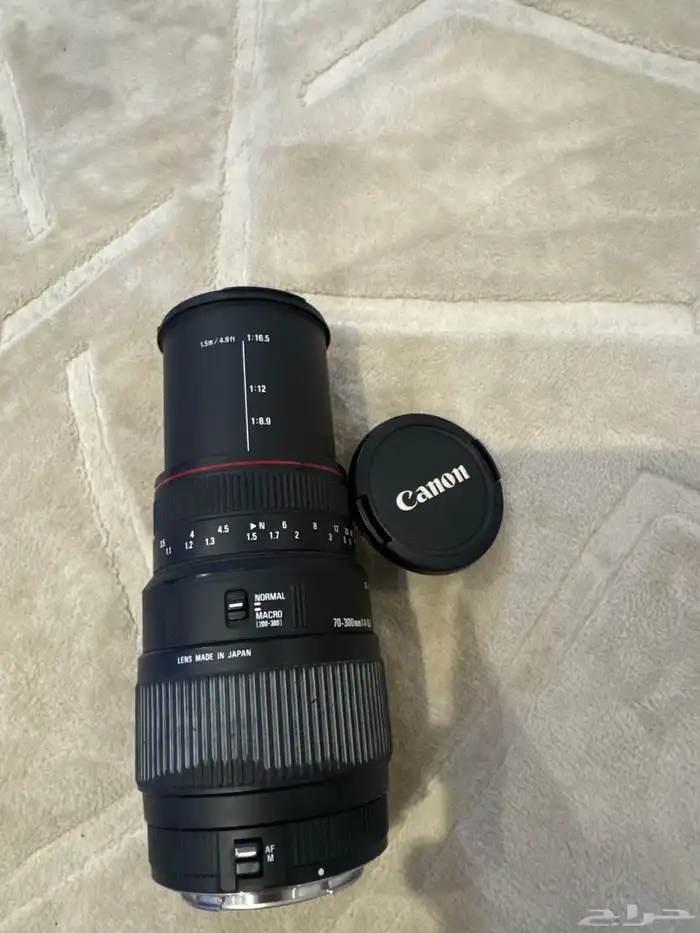 كاميرا من كانون D600 مع عدسة 70-300 كانون 3