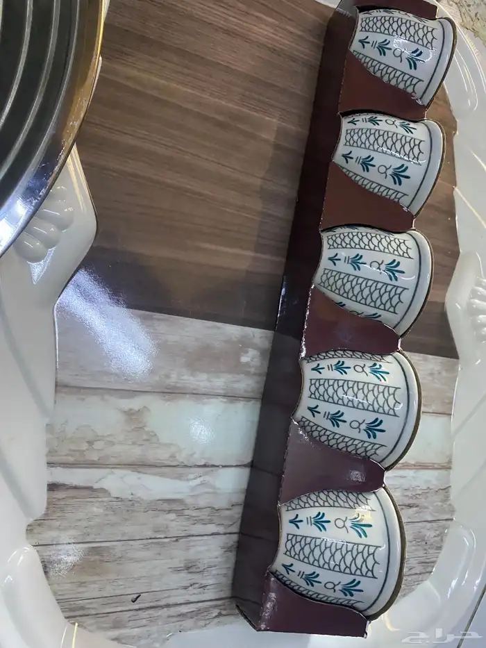 اغراض مطبخ للبيع طقم ثلاجات الاصلي جك مع اكواب فناجين 100 4