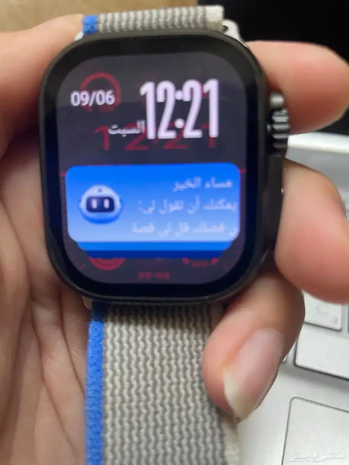ساعه شبيهة ابل Hk10 ultra 3max 6
