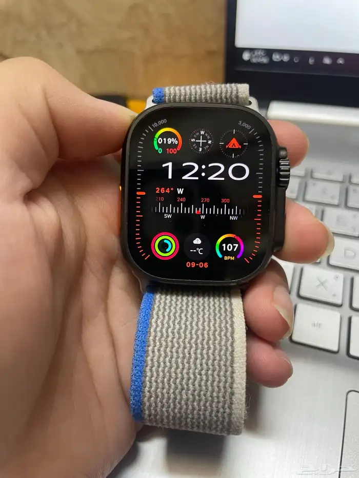 ساعه شبيهة ابل Hk10 ultra 3max 1