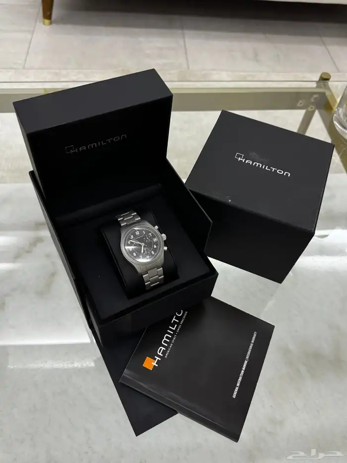 ساعة هاملتون كرونوغراف ( تم البيع ) 5
