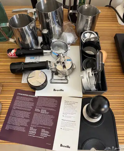 مكينة Breville Barista Pro بحالة ممتازة   كامل الملحقات index
