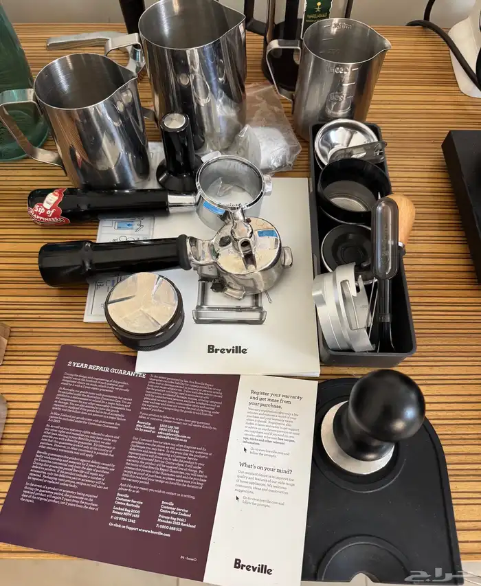 مكينة Breville Barista Pro بحالة ممتازة   كامل الملحقات 2