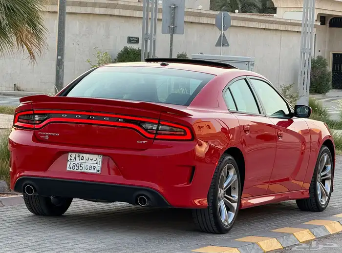 دوج تشارجر 2022 فل كامل GT بريميوم بحالة الوكاله 5