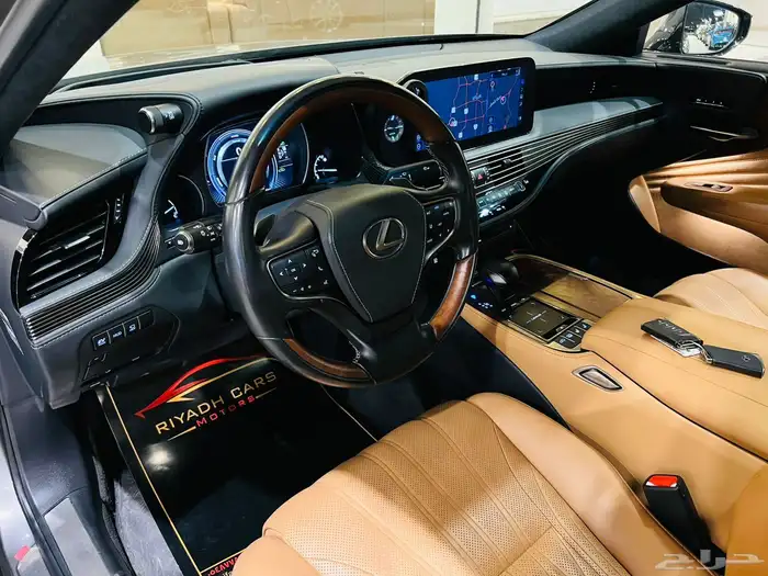 لكزس 2022 LS500h سعودي ( بحالة ممتازة ) 10