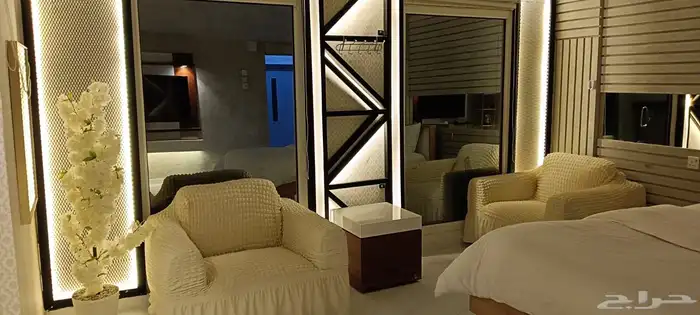 شقه ثلاث غرف وجلسة خارجيه خاصة ايجار يومي أسبوعي 2