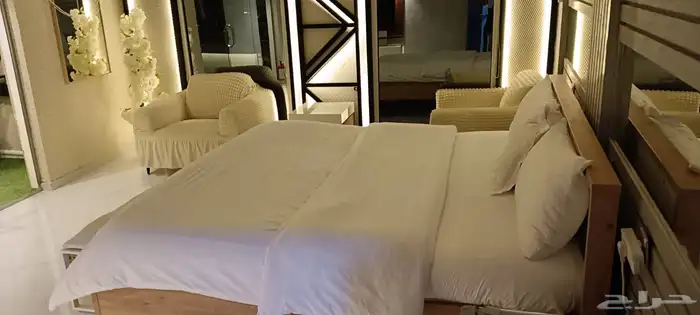 شقه ثلاث غرف وجلسة خارجيه خاصة ايجار يومي أسبوعي 3