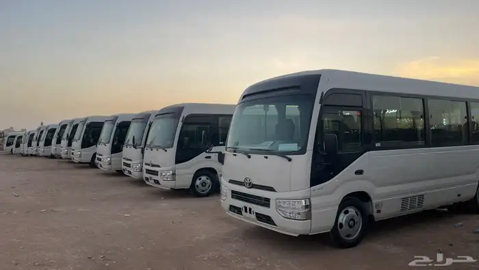 باص كوستر ديزل 2025 بارخص الاسعار للشركات والمؤسسات 0
