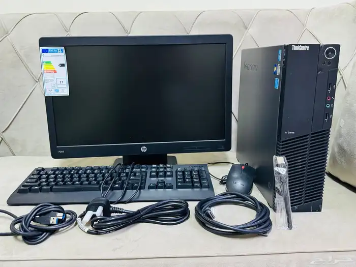 كمبيوتر مكتبي i7 مع شاشه جديده بسعر 650 ريال لمدة يومين 0