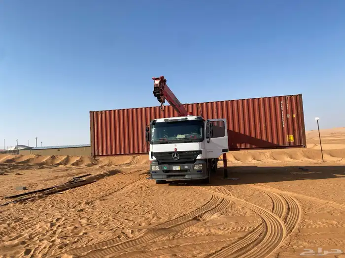 كرين سطحه ونش لنقل الغرف ولبركسات ولبيوت الجاهزه ولغرف 1