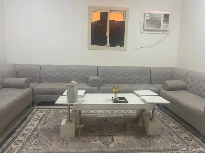 أثاث كنب و ستاير جديد الكنب ثمانيه قطع 4