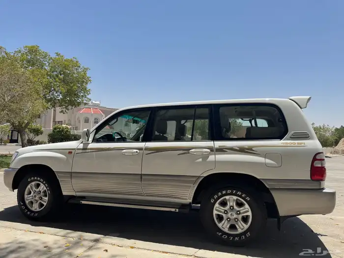 لاندكروزر GXR 2003 قير عادي مخزن ماشي 76 ألف فقط شد بلد 4