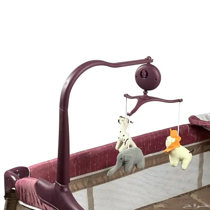 محبس مع سرير 2 في 1 - محبس للمواليد مع العاب برسومات مميزة 9