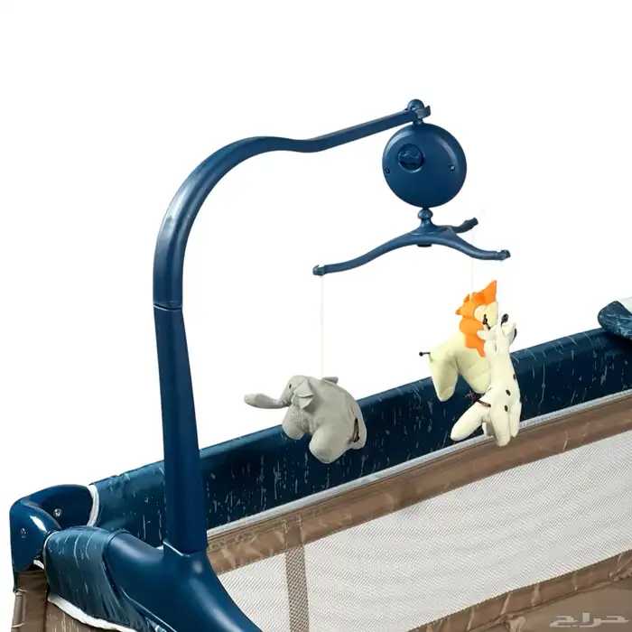 محبس مع سرير 2 في 1 - محبس للمواليد مع العاب برسومات مميزة 3