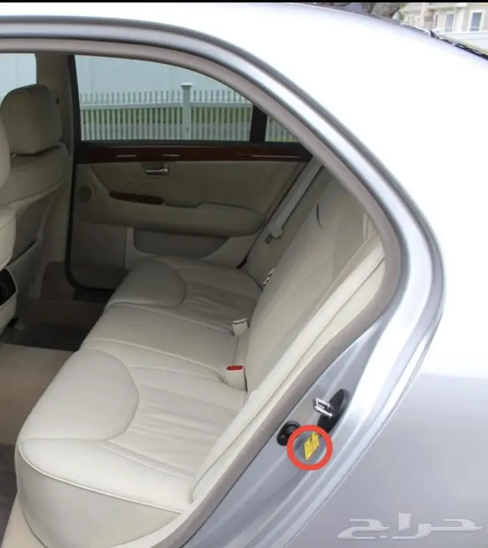 استيكر معلومات الشفط يخص LS430 فقط 2