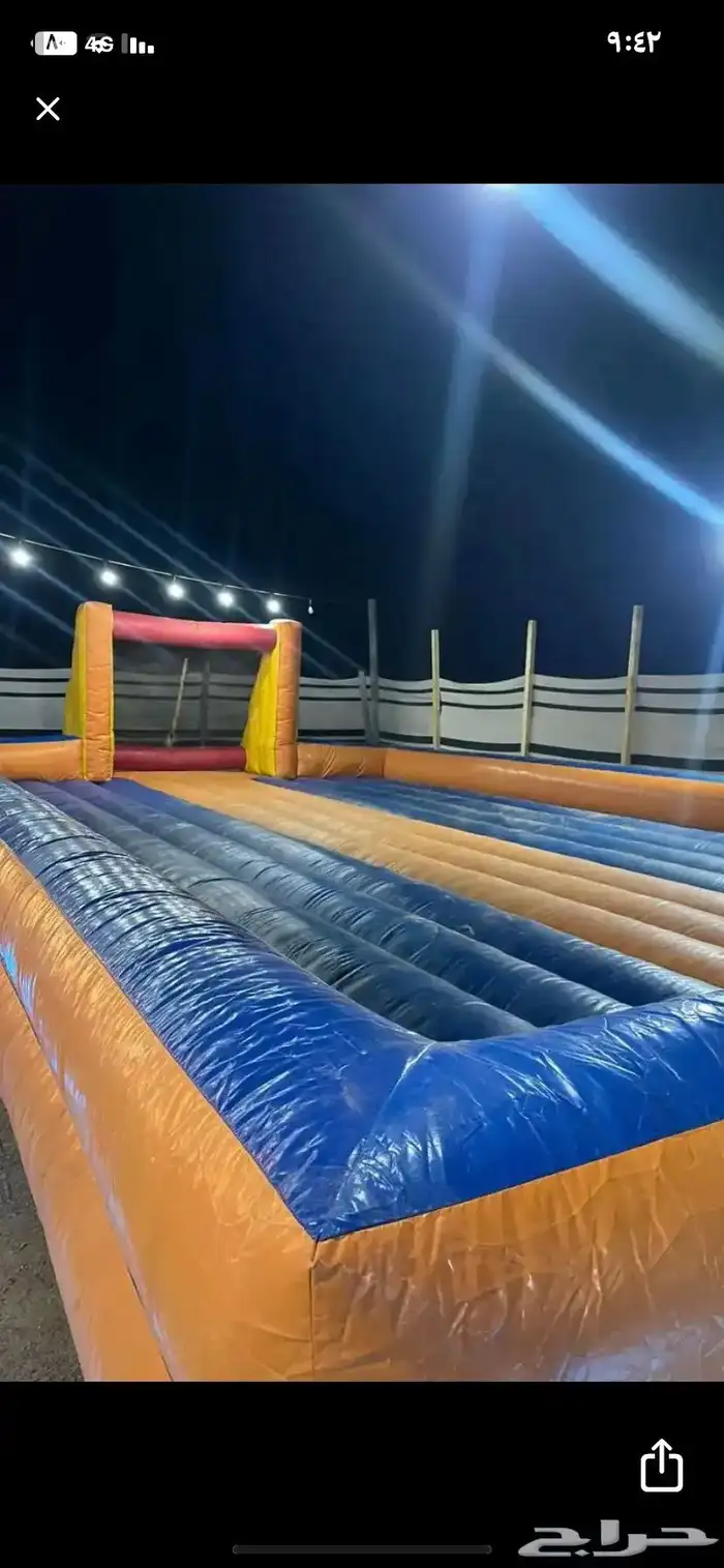 عرض ملعب صابوني بلوني مقاس 12 6 0