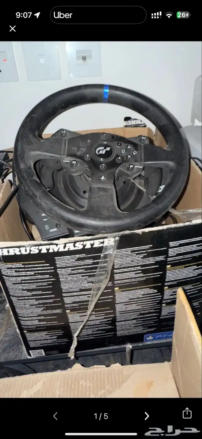 طاره (مقود ألعاب) Thrustmaster T300 GT Edition بكرتونهاVIP 0
