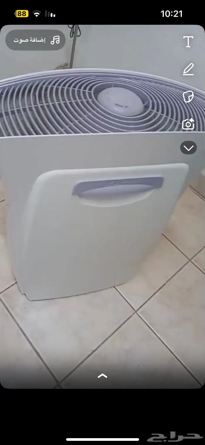 منقي هواء فلتر شبه جديد استخدام خفيف وشرط المضافه من كل شي 0