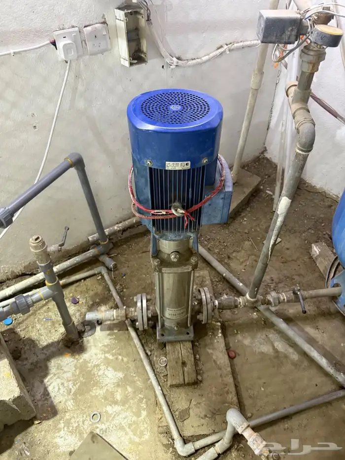 مضخه مياه اسبروني 5ونص حصان إيطالي 4