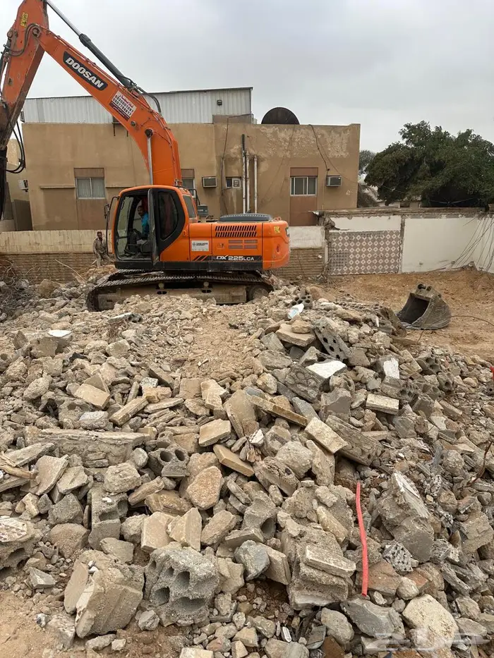 هدم وحفر ازاله مباني 0