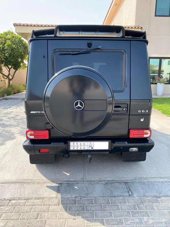 Mercedes Benz G63 2017 Matte Black 4