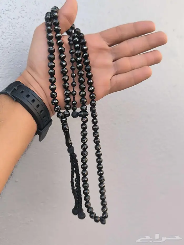 سبحه يسر 100 خرزه بالفضه 1