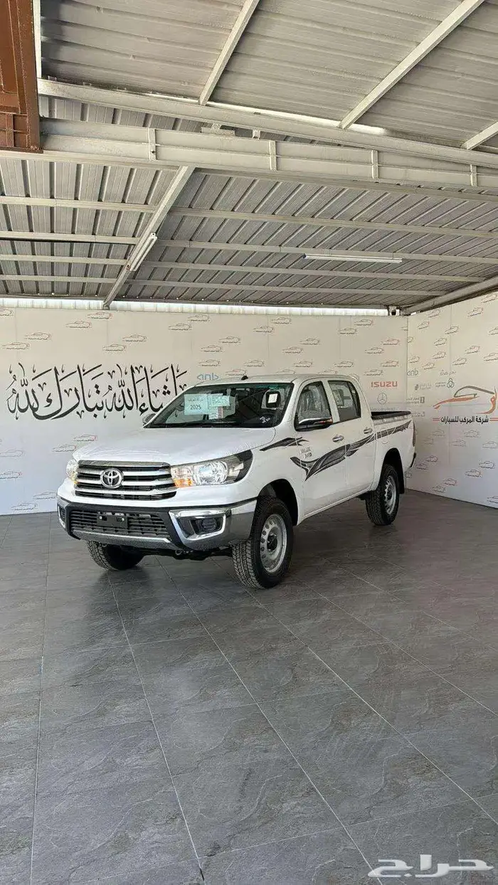 تويوتا هايلكس غمارتينGL2ديزل سلق سعودي2025-114.500 0