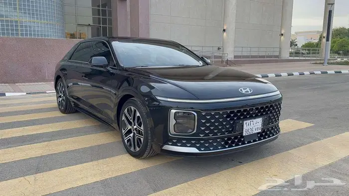 هيونداي ازيرا 2024 نظيفة جدا 6 سلندر بطاقة جمركية 2