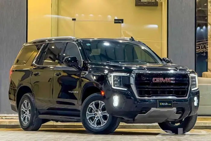 GMC يوكن SLE V8 2021 اسود سعودي 0