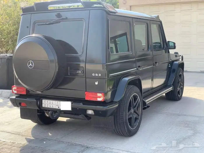 Mercedes Benz G63 2017 Matte Black 3