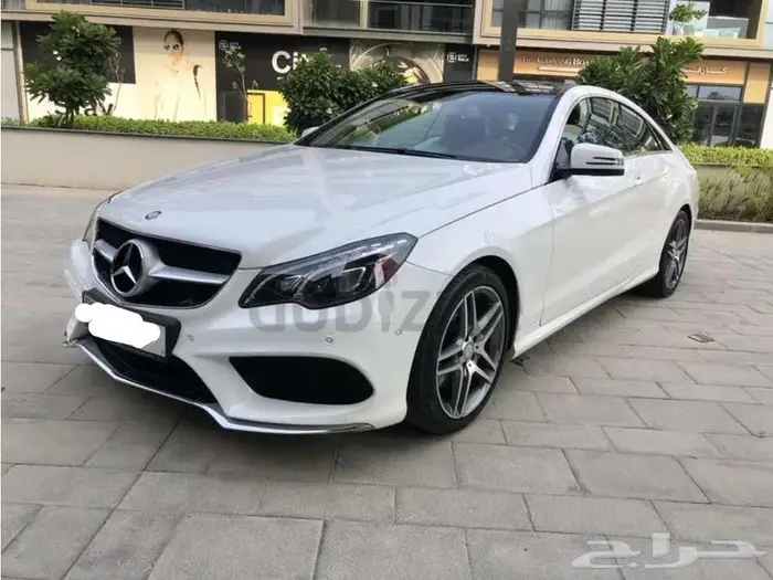 مرسيدس E200 كوبيه 2015  ممشى 74 الف فقط بحالة الوكالة 0