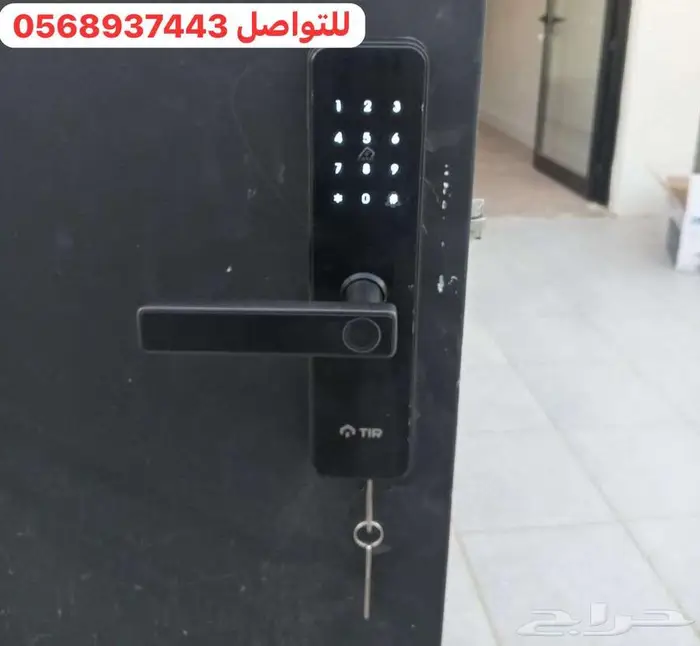 قفل باب ذكي باب خشب قفل باب ذكي مع التركيب قفل الكتروني 2
