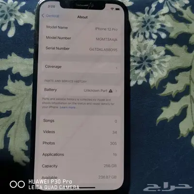 I phone 12 pro index