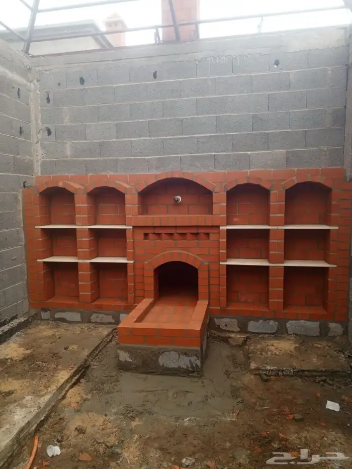 عمل باكستاني مشب نار ومخابز مشب تلبيس رخام شويات المهند 0