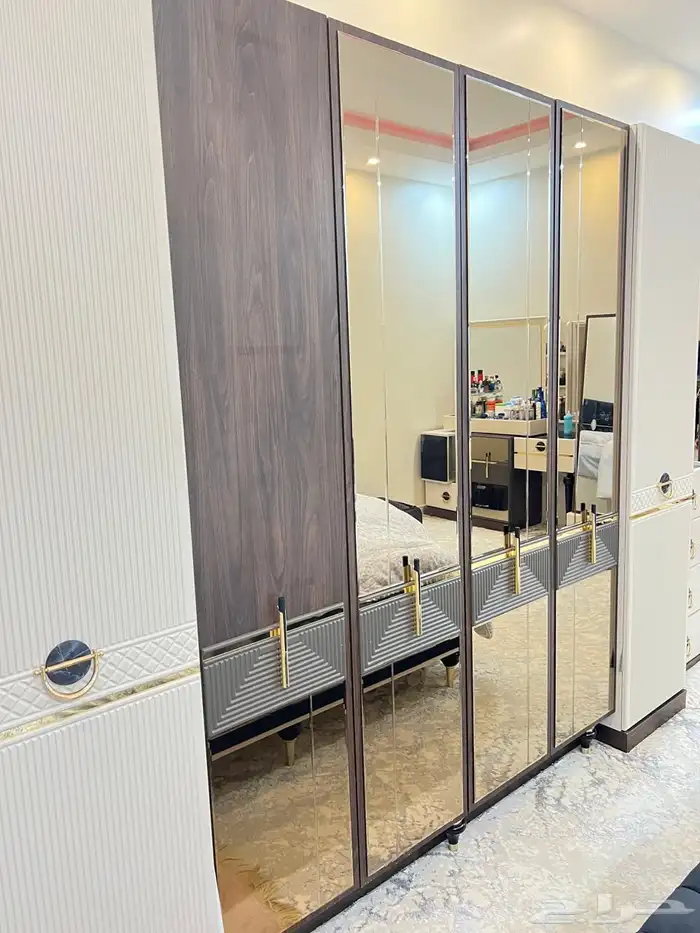 غرفة نوم شبه جديدة صناعه تركيه 3