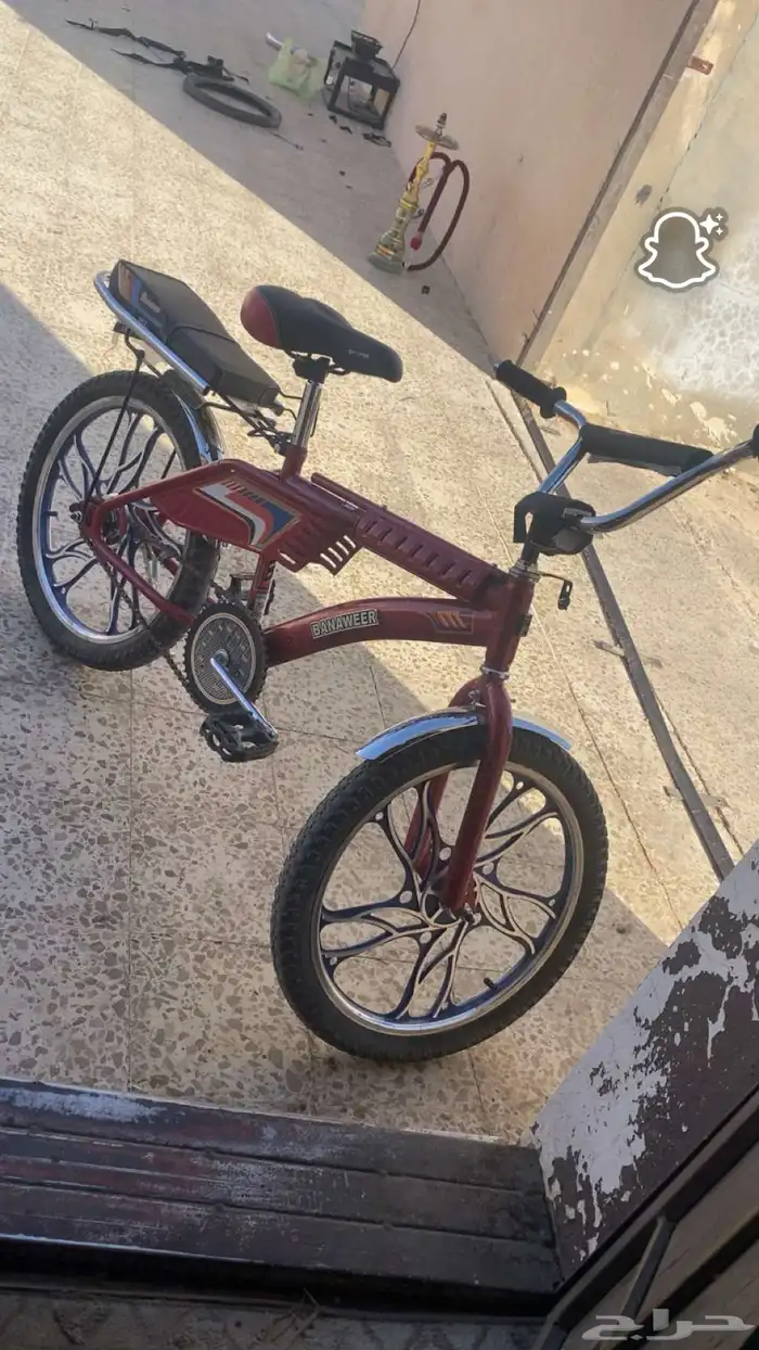 سيكل رامبو سليم جنوط شعله عنابي 0