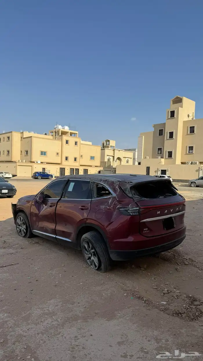 للبيع هافال H6 مديل 2022 مصدوم 3