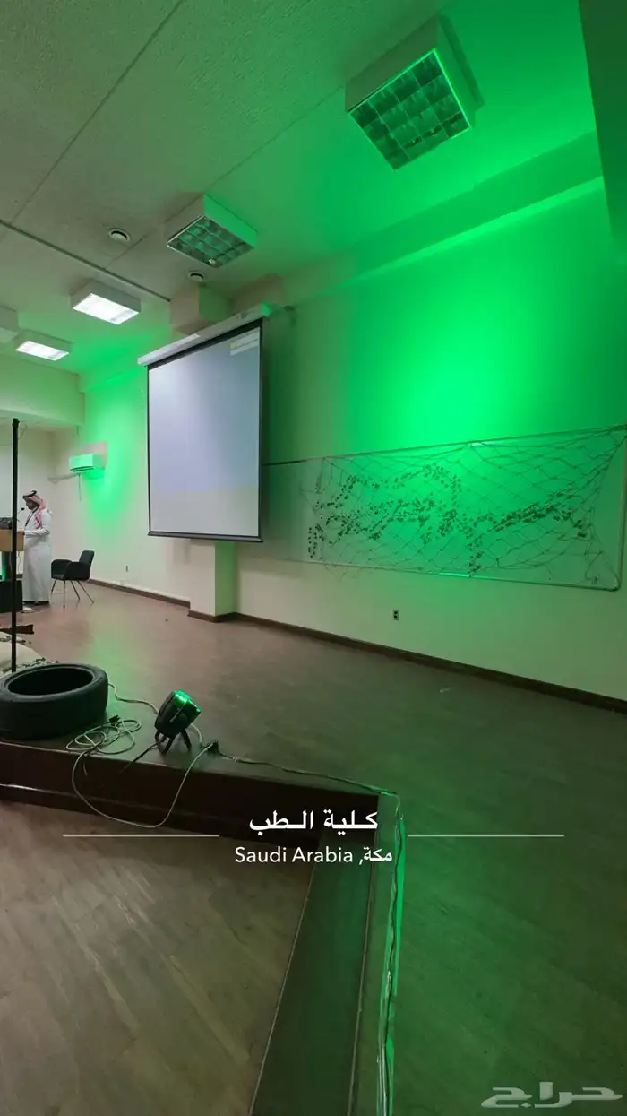 اليوم الوطني اضاءات ليازر كشافات لون اخضر مسارح صوتيات 22