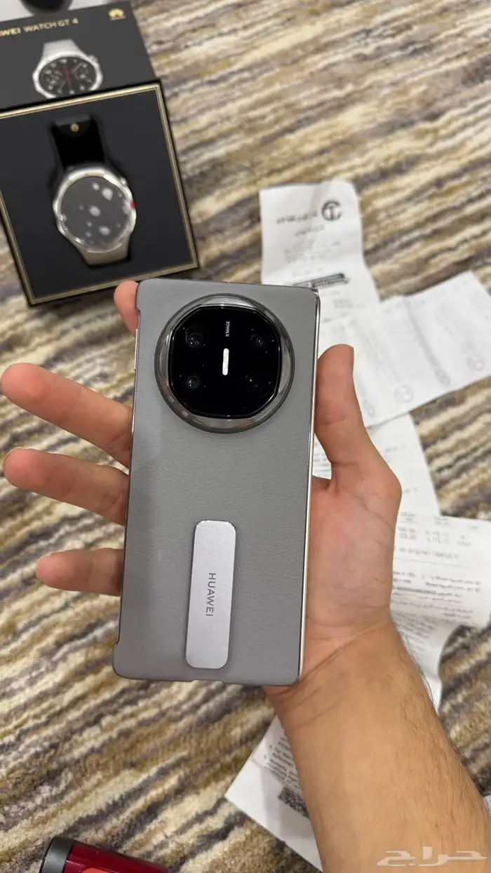 هواوي MATE x6 وساعه gt4 وسماعه 5 8