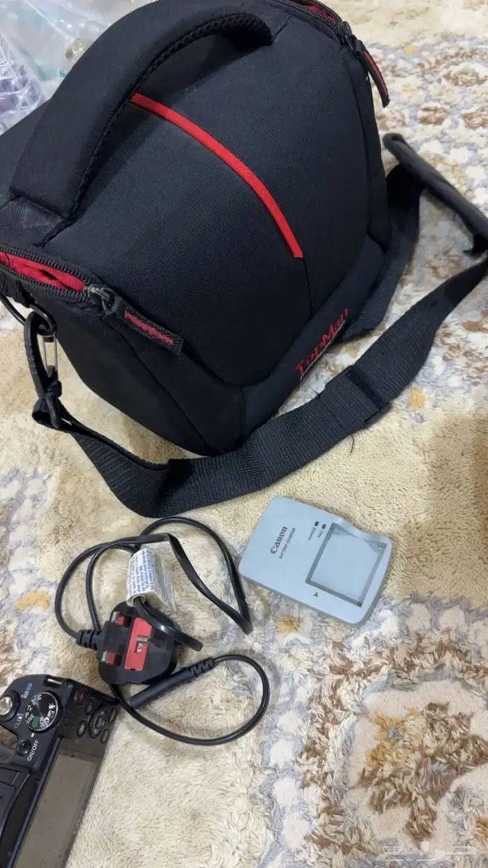 كمرة كانون sx500Is زوم 30حجمها صغير بكرتونها واغراضها كامله 3