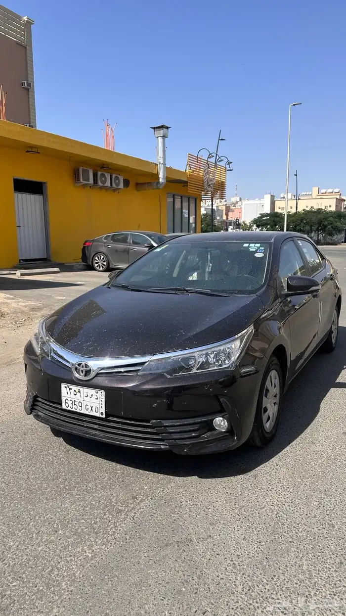 كورلا 2018 للبيع ممشى 92 3