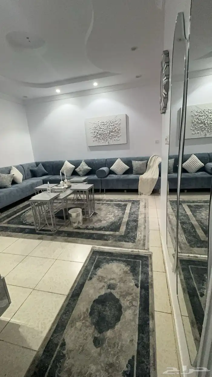 شقة للاجار أو تقبيل بالعفش كامل جديدة الشقه 11