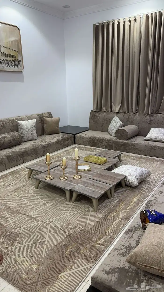 شقة للاجار أو تقبيل بالعفش كامل جديدة الشقه 4