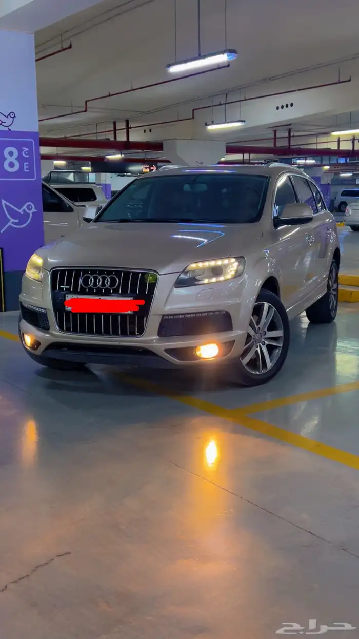 للبيع اودي Q7 2013 فل كامل 6 سلندر 0