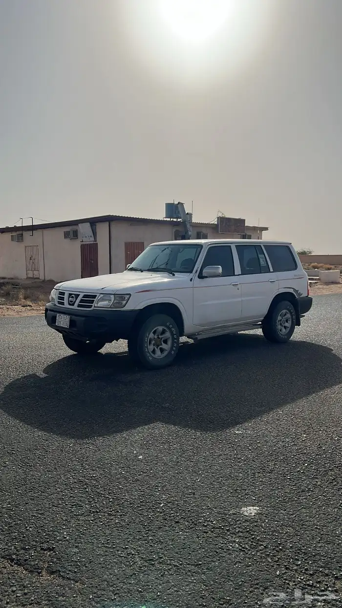 بترول نيسان 2004 ابيض قير عايدي دبل ومكينه علا شرط بدي وكال 5