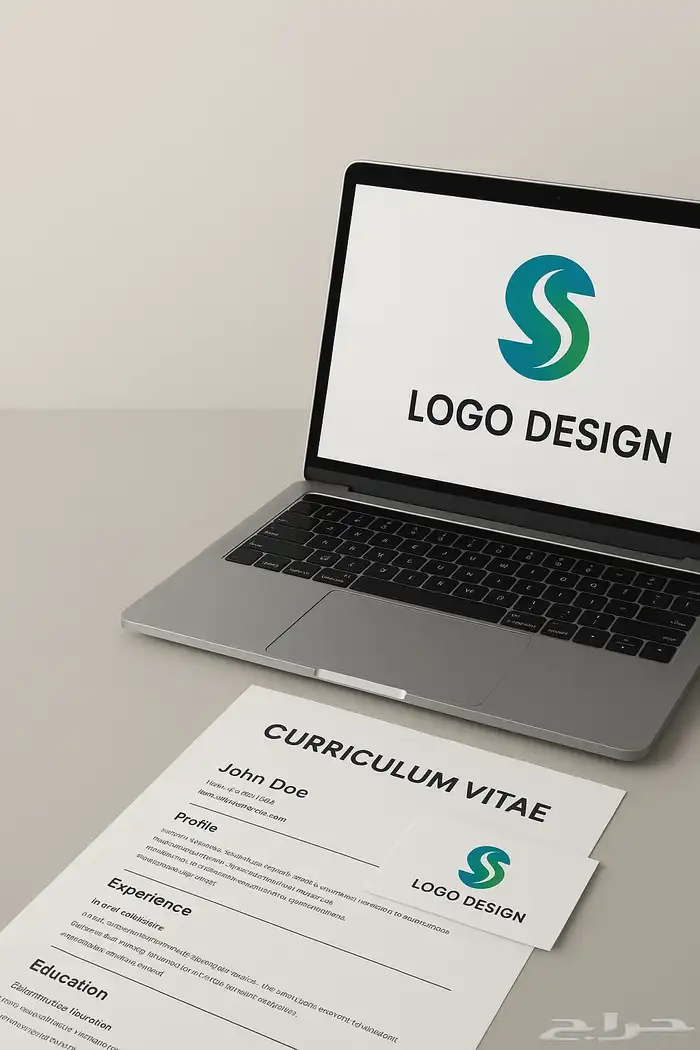 تصميم سيرة ذاتية و شعار لوقو 0