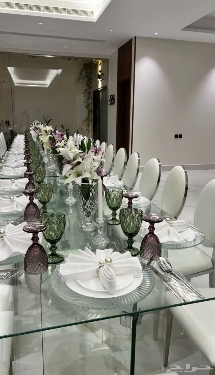 تاجير كراسي -طاولات الطعام-كوش-استقبال -مدخل-057024636 13