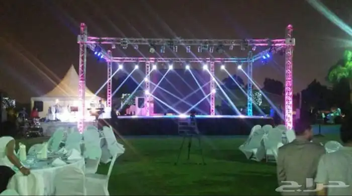 تراس مسارح شاشات اضاءة تصوير عروض اليوم الوطني 95 59