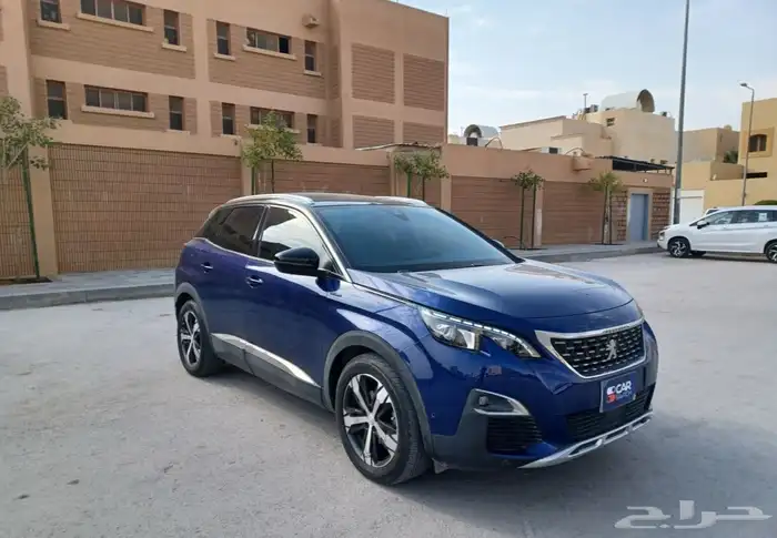 بيجو و 3008 جي تي GT ممشي 40 الف موديل 21 ازرق 0